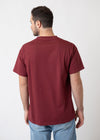 T-shirt "Peanuts: Cheers; Snoopy" - dark red