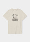 T-Shirt "Peanuts: Grantlers" - antique white