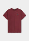 T-shirt "Peanuts: Cheers; Snoopy" - dark red