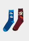 Sock box "Smurfs"